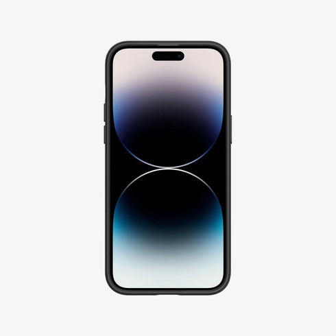 ACS04634 - iPhone 14 Pro Max Case Core Armor in matte black showing the back